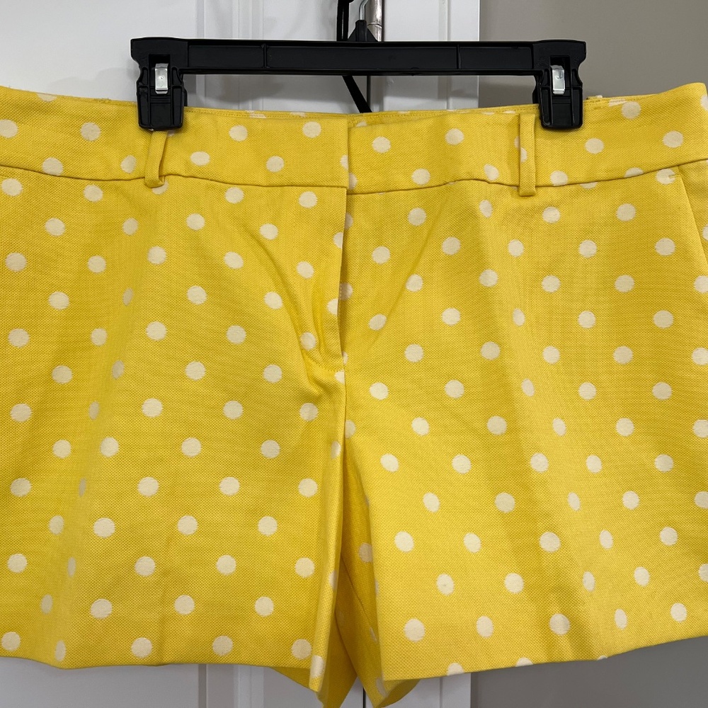 Yellow Polka Dot Shorts from Ann Taylor - Picture 2 of 5
